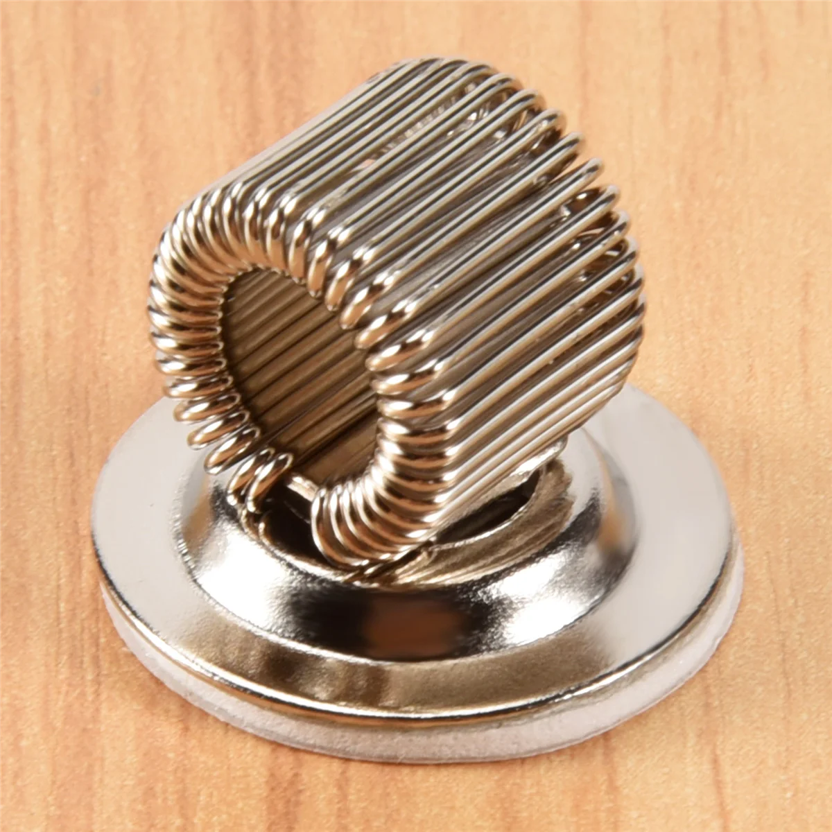 스테인리스 스틸 펜 연필꽂이 클립, 조절 가능한 용수철 루프, 자체 접착 펜 클립 홀더, 12 개