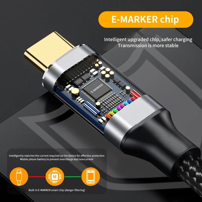 USB Type C to Micro B 3.0 Cable 5Gbps 5A Quick Charging Data Cord for MacBook Hard Drive Disk Type C to Micro B Connector Cable