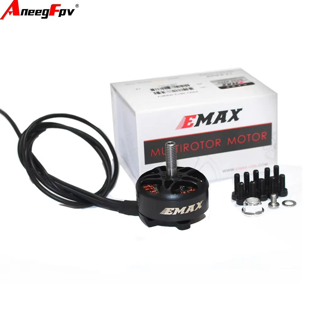 

EMAX 2808 PRO 1350KV/1500KV/1900KV Brushless Motor 3-6S Compatibility 5-7 inch Propellers for RC FPV Racing Drone
