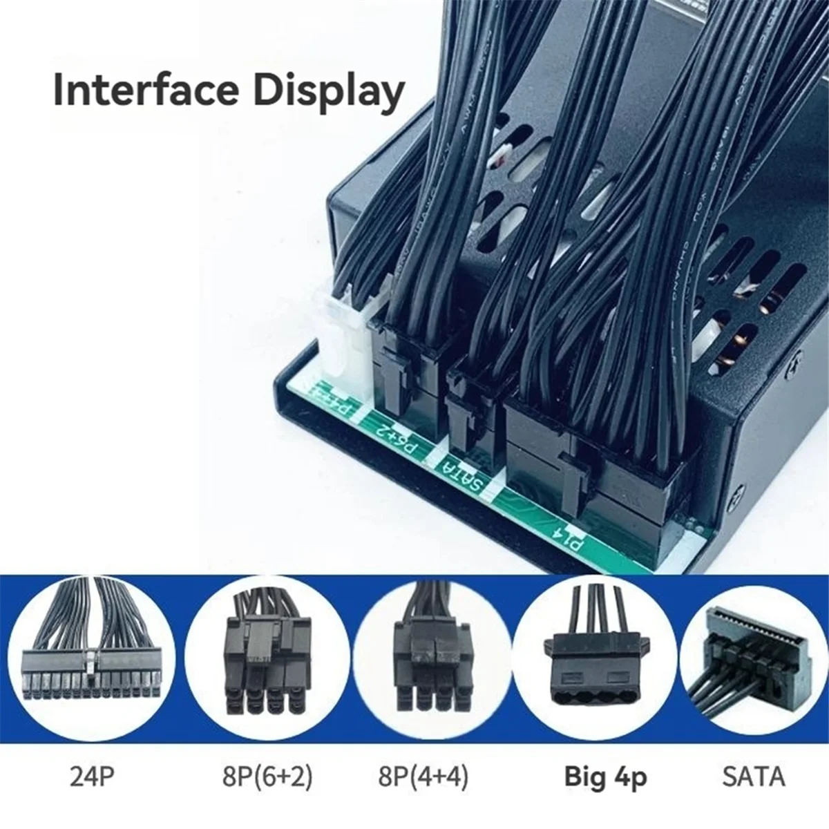 

ADEGBO-Improved 250W PSU ATX Full Modular Power Supply FLEX Module Power Supply