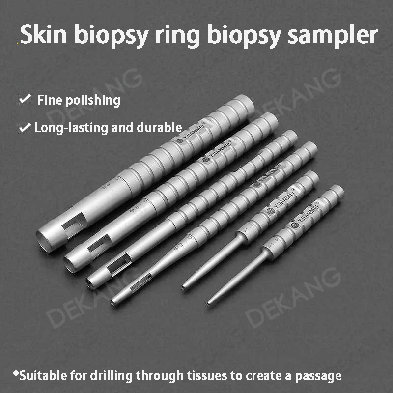 피부 생검 샘플링 장치, 링 드릴, 구멍 만들기 도구, 피부 드릴, 각막 드릴, 여드름 자국 흉터 링 드릴, 조직 드릴링