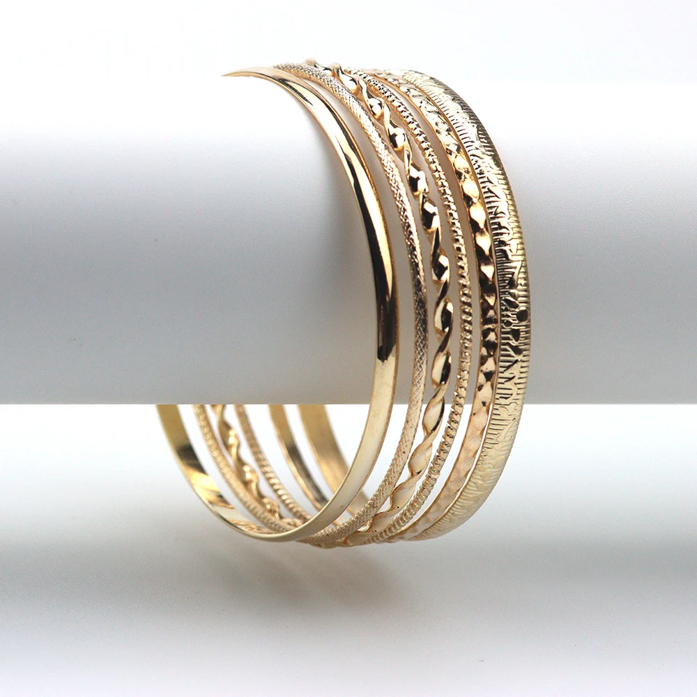 Bohemian Style Multi-layer Alloy Bracelet Set Decorative Accessories Fashion Bracelet Iadies Charm