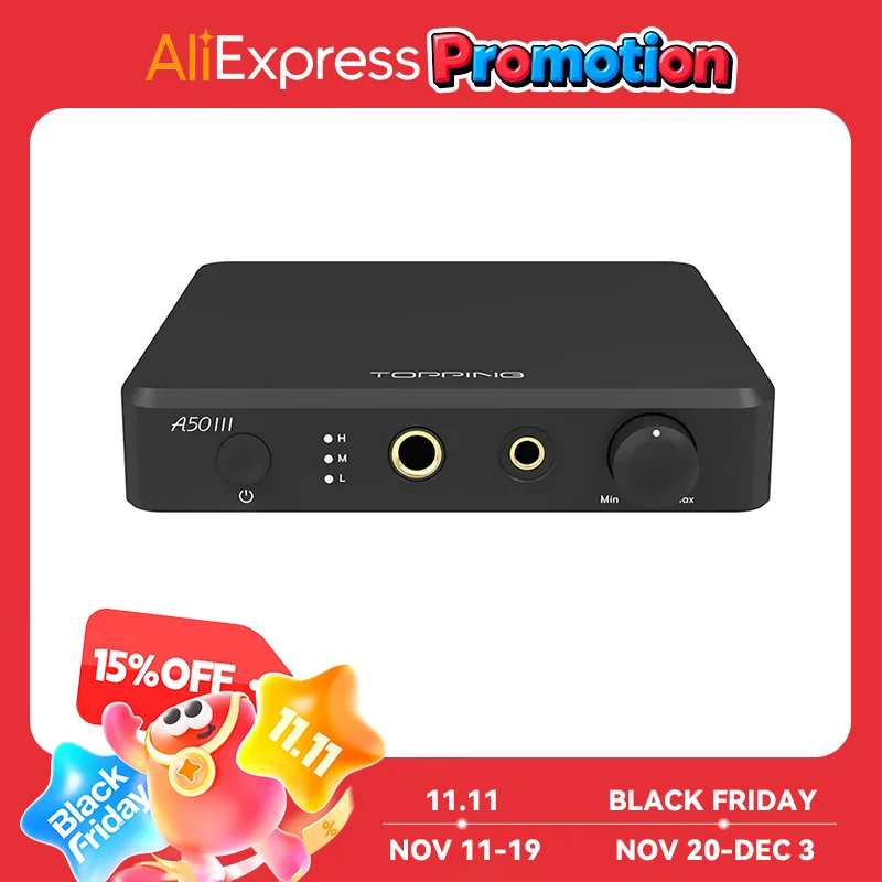 TOPPING A50 III Fantasy HPA per amplificatore di potenza bilanciato desktop 4.4 A50III Amp