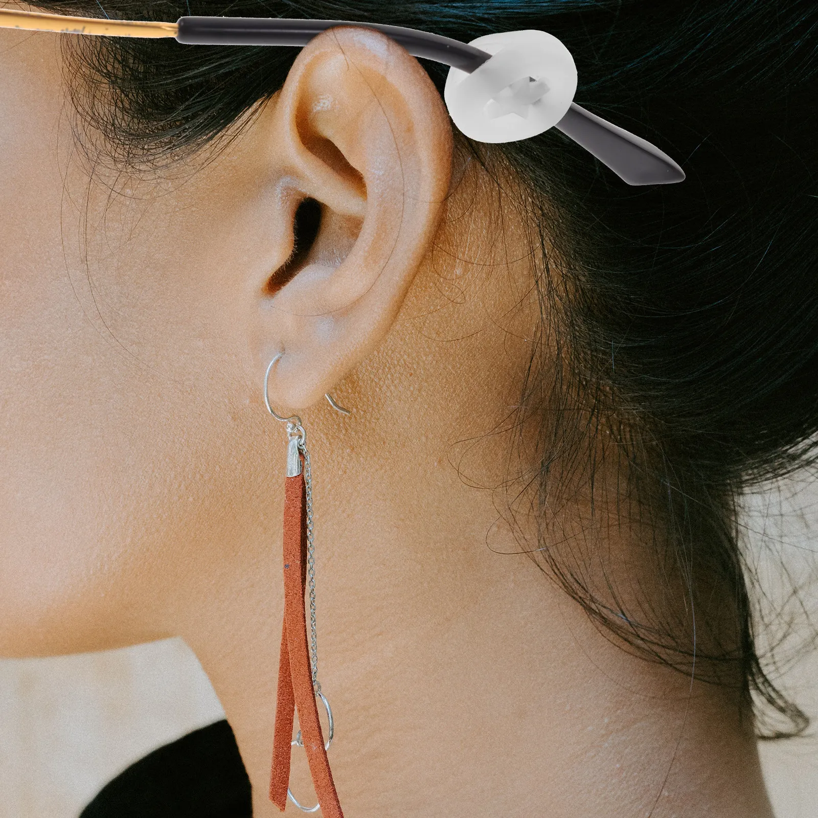 

20 пар противоскользящих держателей для очков из мягкого силикона премиум-класса, удобные и легкие, для мужчин и женщин, на каждый день