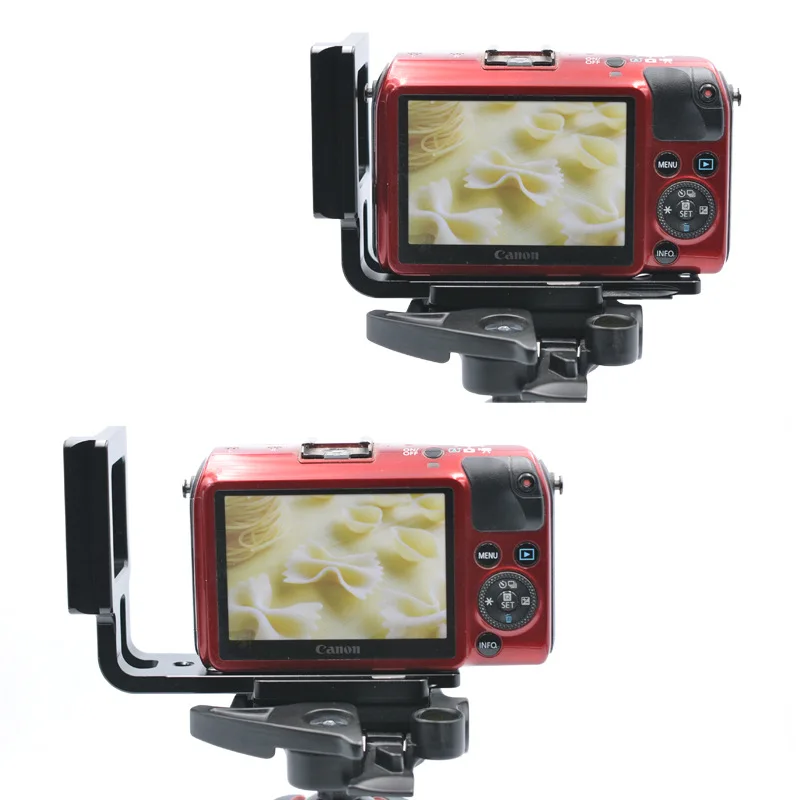 Thích Hợp Cho Máy Ảnh Manfrotto 200PL Đầu L Loại Nhanh Chóng Phát Hành Đĩa MKBFRTC4GT-BH MH496-BH Dọc Đoạn Quay Đĩa