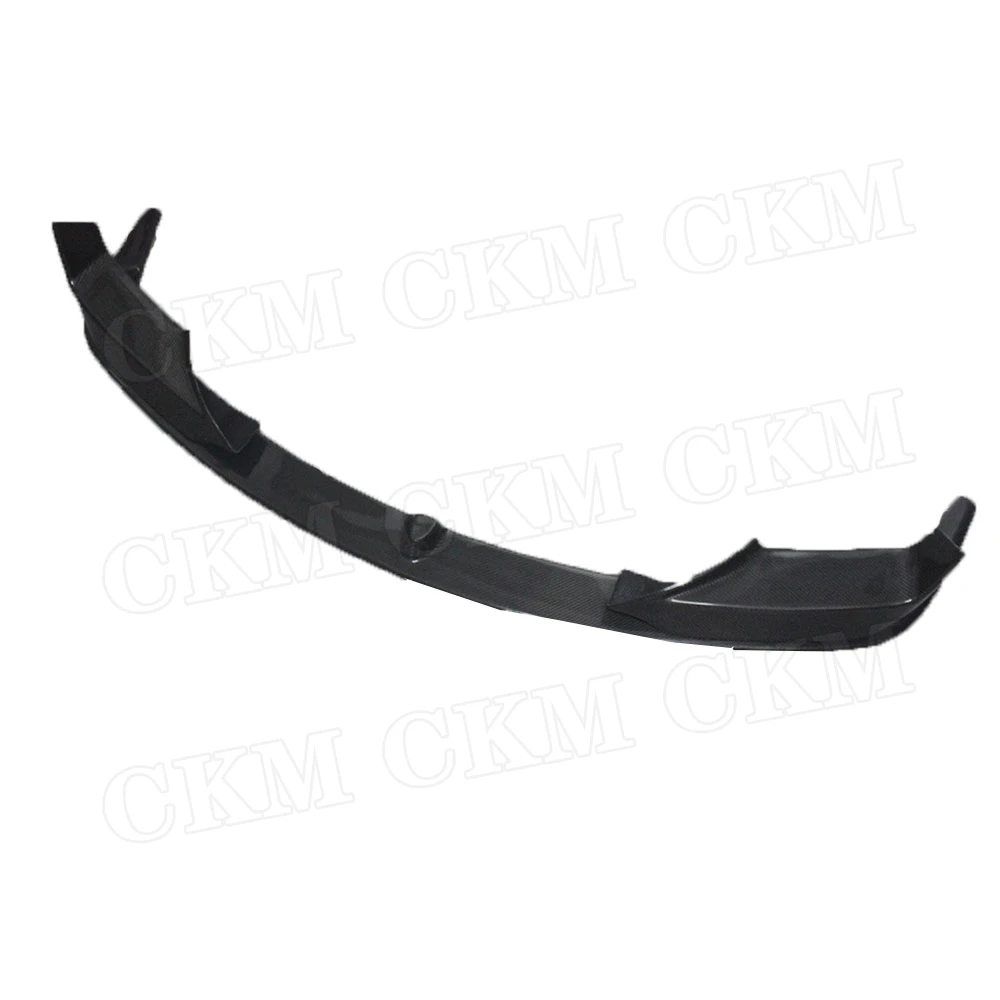 Parachoques delantero de fibra de carbono, alerón con divisores para BMW Serie 6, F06, F12, F13, M tech, M sport, 2012, 2013, 2014, 2015, 2016