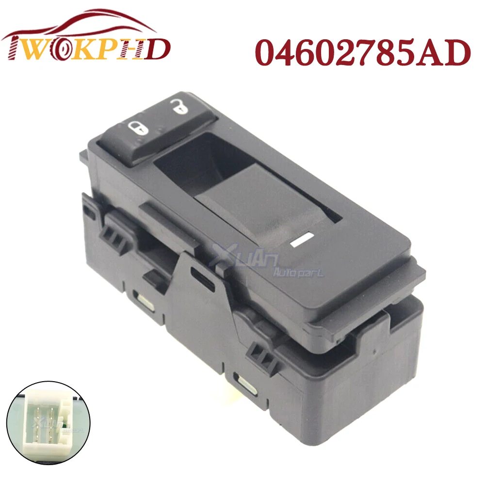 

04602785AD Front Passenger Electric Power Window Control Switch Master Lifter Button For Dodge Charger Dakota For Jeep Chrysler