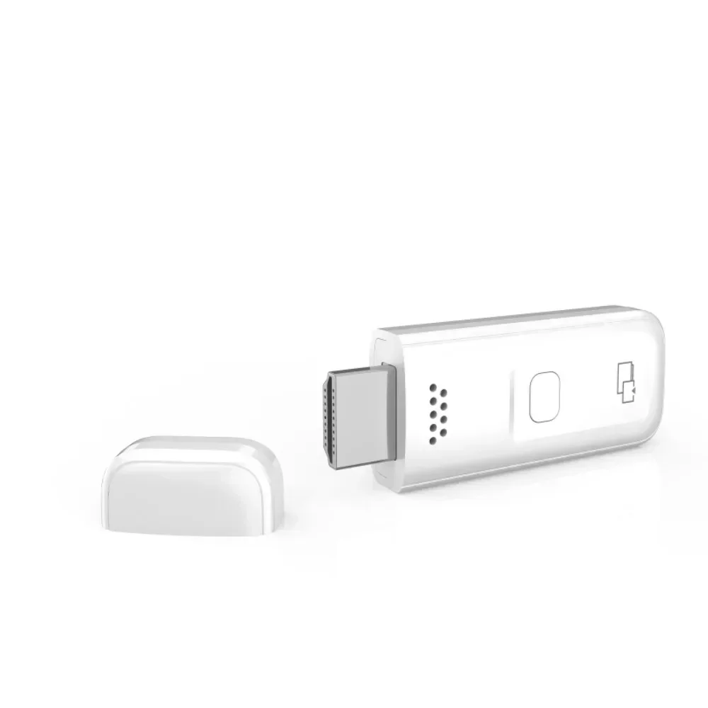 1080P HDMI Wireless Screen Projector Plug&Play Large Screen Viewing/Screen Sharing/live Streaming for Android Iphone Notebook