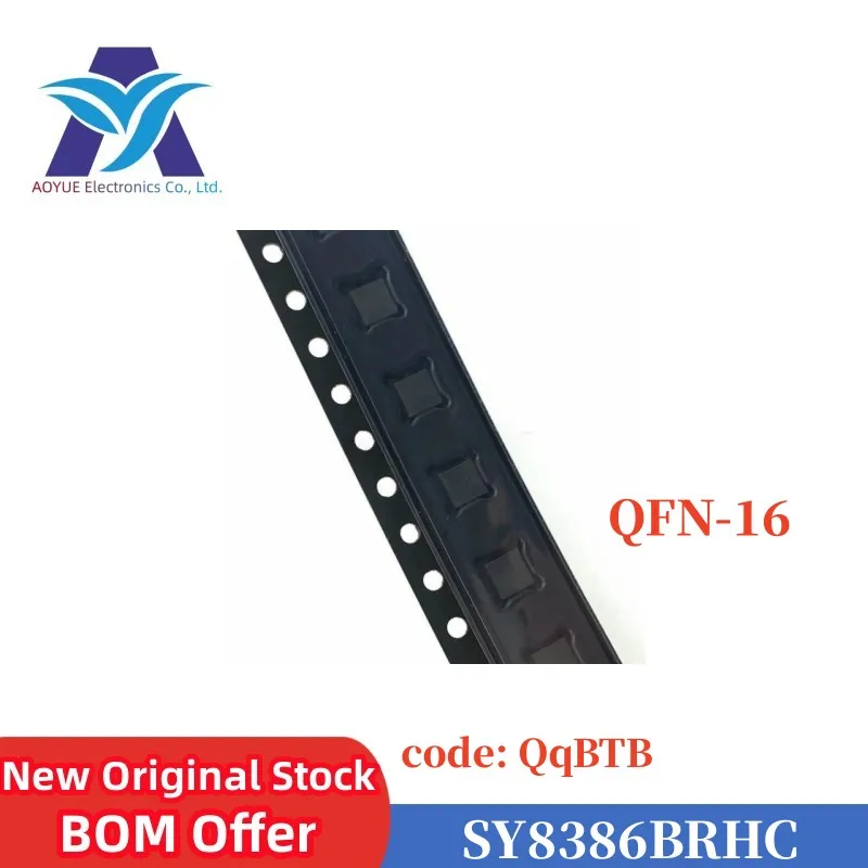 New Original Stock IC  SY8386BRHC code: QqAZB QqBTB QFN-16