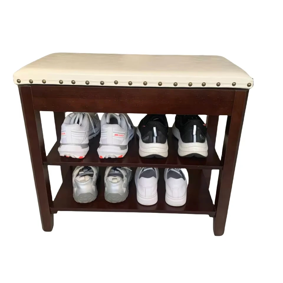 

Luxury Simple Design Shoe Racks for Gym Locker Rooms and Beyond, Anti-Moisture Treated Wood