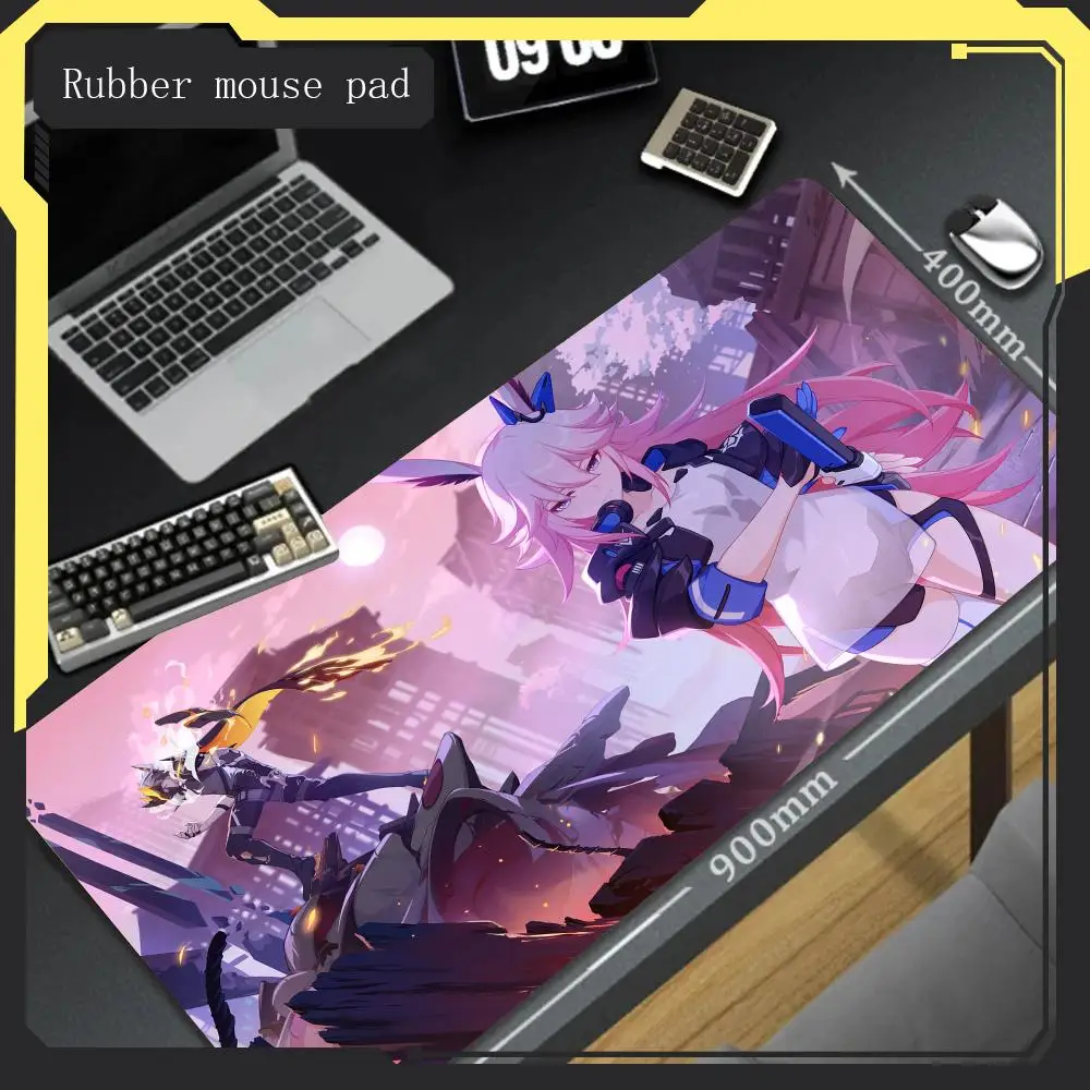 

honkai impact 3 Mouse Pad Electronic game mouse pad is easy to use, with anti slip and wear-resistant size, suitable for desktop