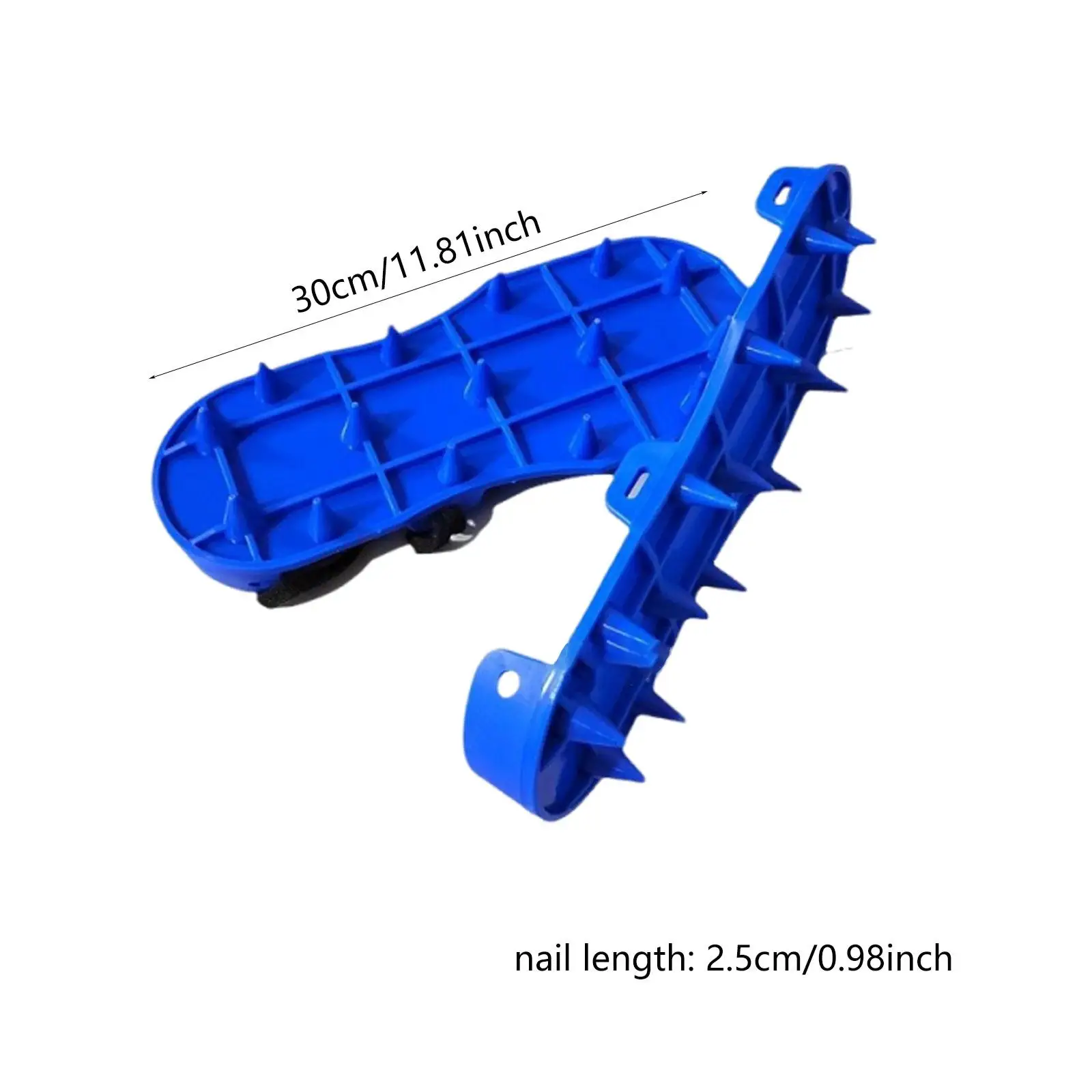 1 Pair Spiked Shoes Aerator Tool Non Slip Resinous Coating Floor Leveling Construction for Installation Patio Epoxy Flooring