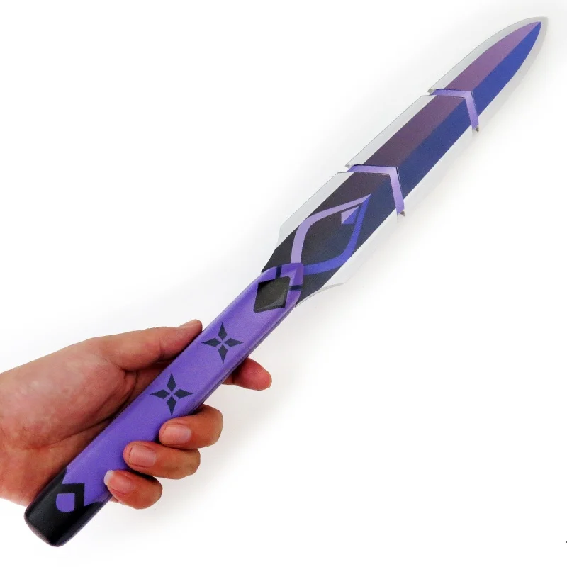 50cm Genshin Impact Katana Toy Kuki Shinobu Cosplay Prop Sword Bamboo Japanese Ninja Knife Real Size Katana Kid Toys Anime Gifts view 4