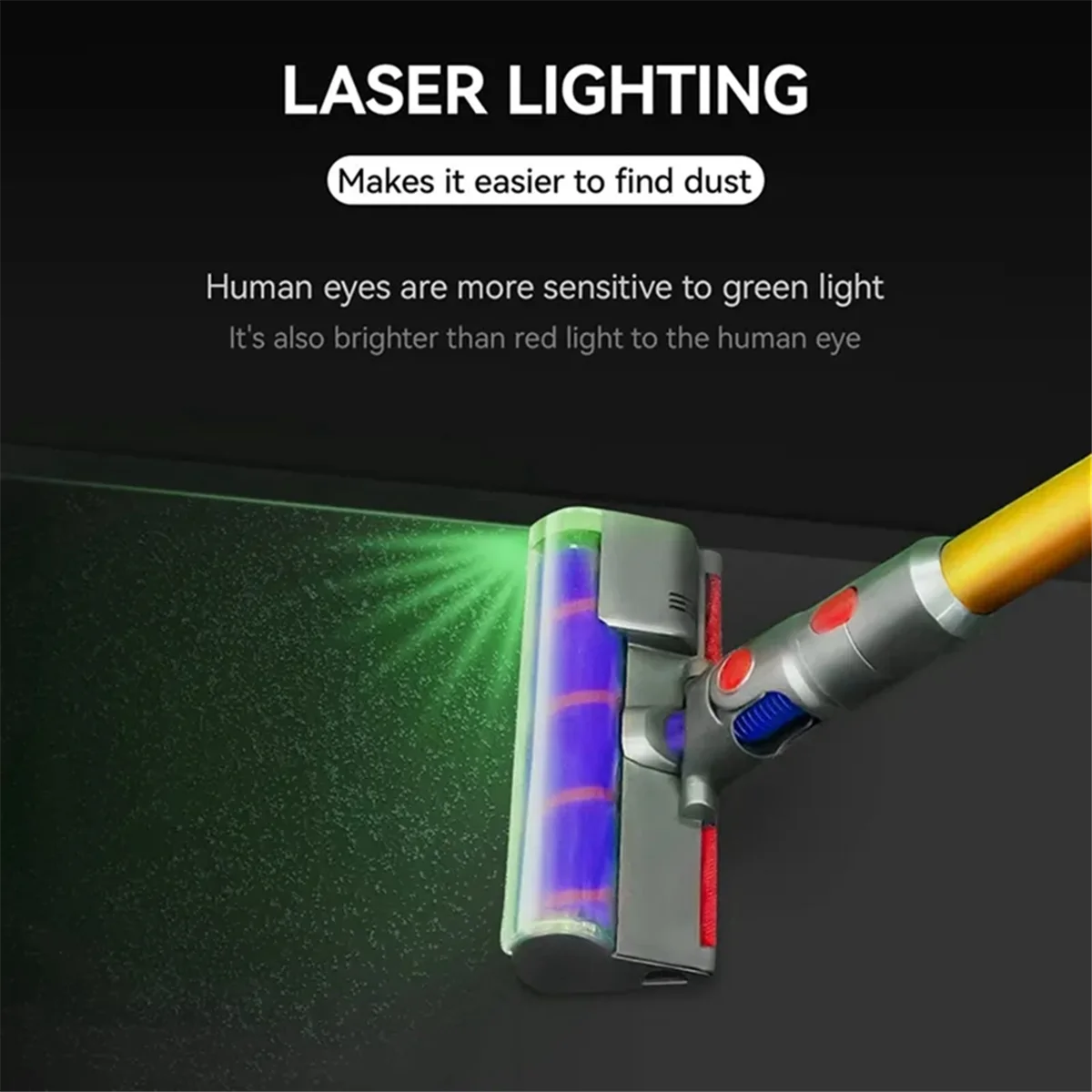 Imagem -04 - Reposição para Aspirador Rolo Laser Elétrico Cabeça de Escova para Dyson v8 v7 V10 V11 V15 Peças de