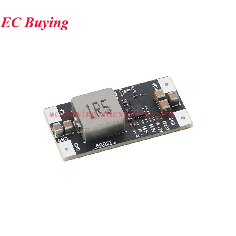 1-10Pcs MP3429 5V 9V 12V 15V DC Step Up Boost Module Low Ripple 21A Peak Input Current Lithium Battery Booster Power Supply MCU