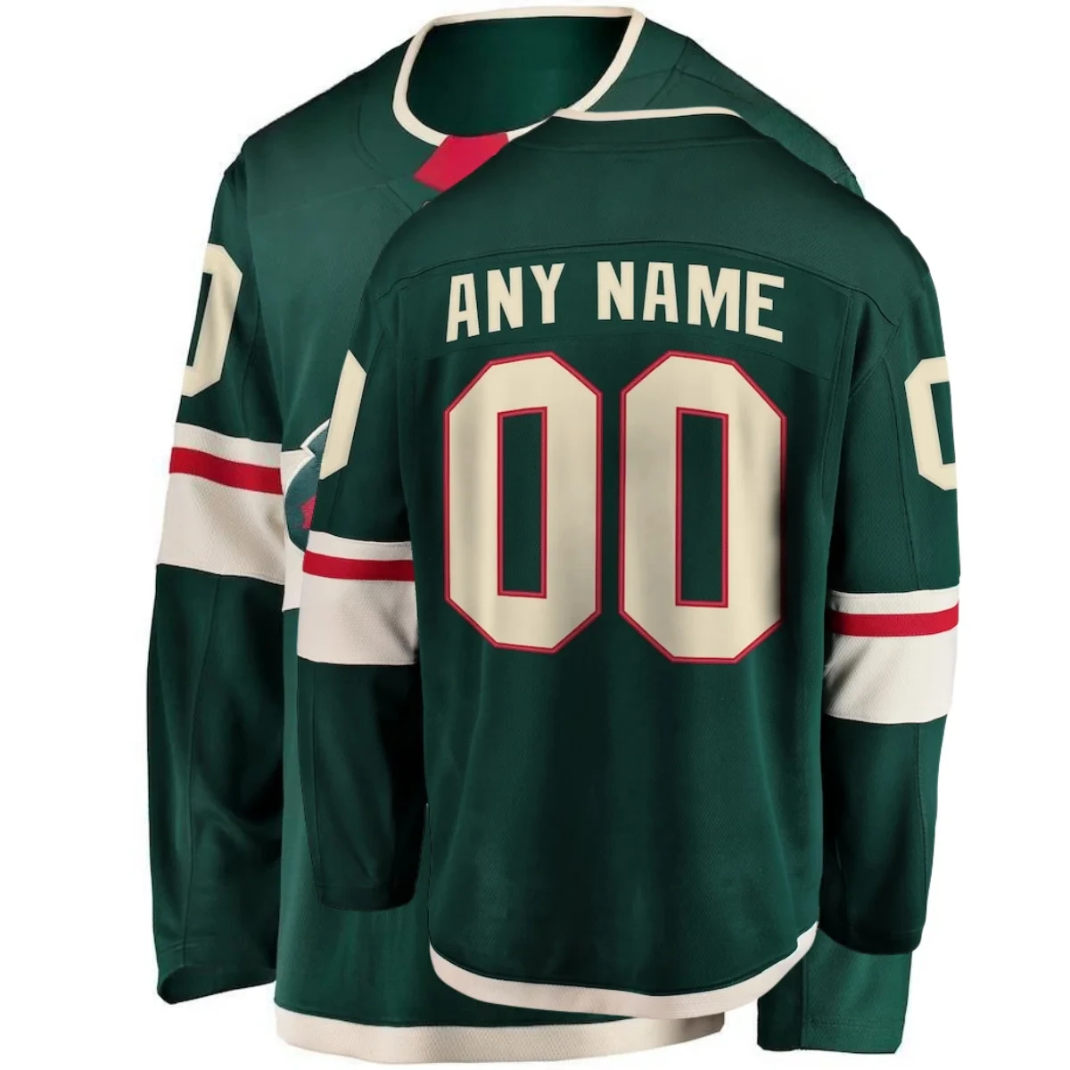 

Custom Embroidery Minnesota Hockey Jersey Men Women Youth Ice Hockey Uniform S