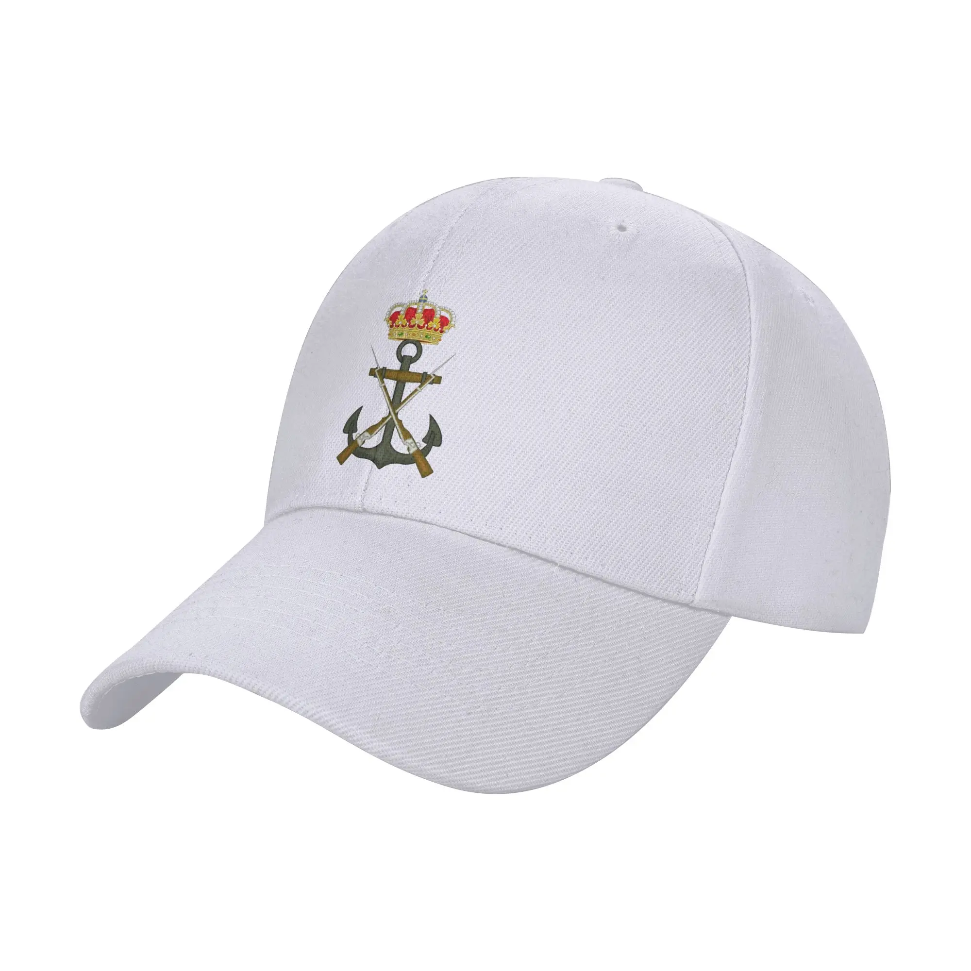 Badge Of The Spanish Marine Infantry Trendy Baseball Cap Mountain Climbing Wrinkle Resistant Snapback Cap