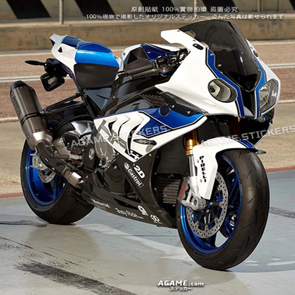 For BMW S1000RR S1000 S1000 RR HP4 Motorcycle Accessories Fairing Sticker Whole Car Sticker Kit