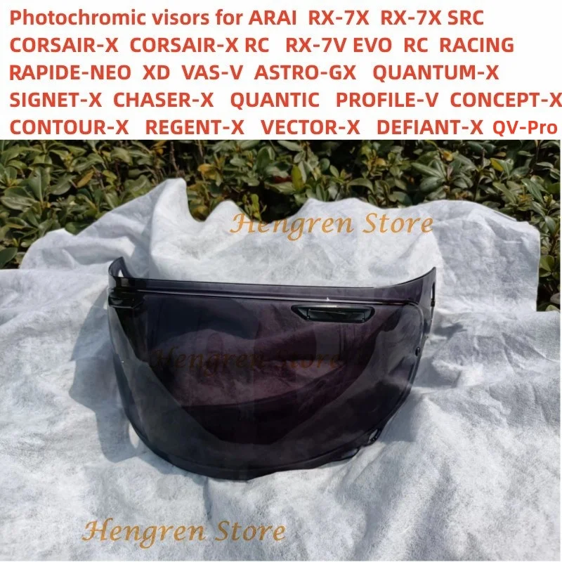 Photochromic Visor for ARAI RX-7X RX7X CORSAIR-X RC RX-7V RX7V