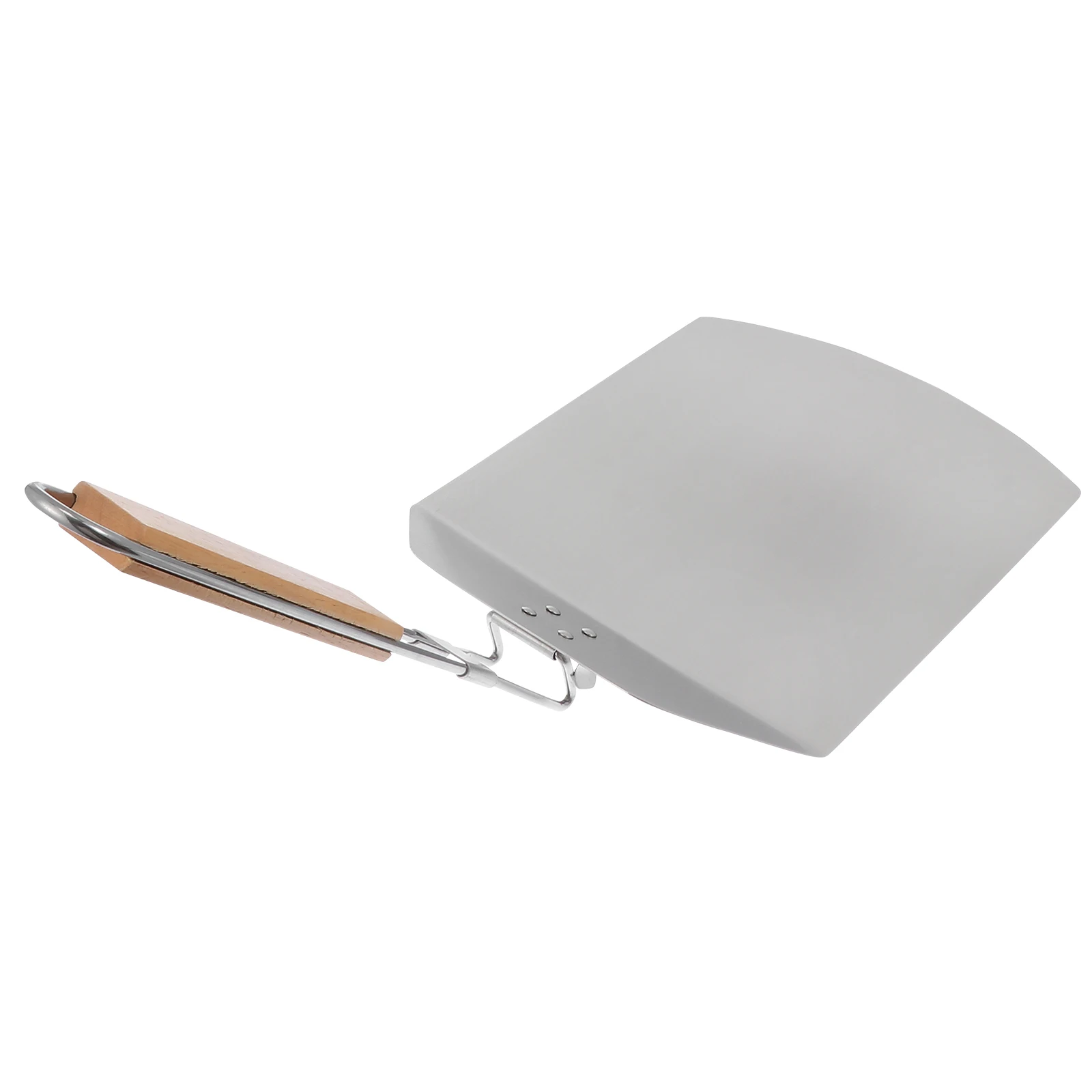 

Stainless Shovel Pizza Transfer Shovel Anti-Scalding Handle Perforated Baking Tool Assorted Color