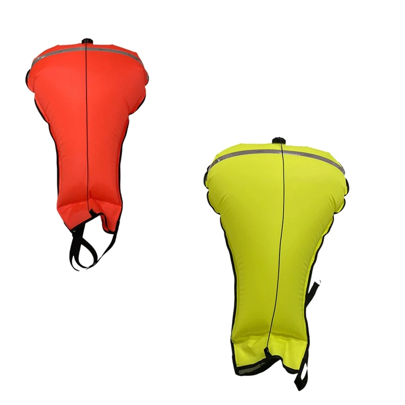 Smart-Diving Buoyancy Lift Belt High Visibility 140Lbs Overpressure Valve Scuba Salvage Lift Bag For Scuba Snorkeling