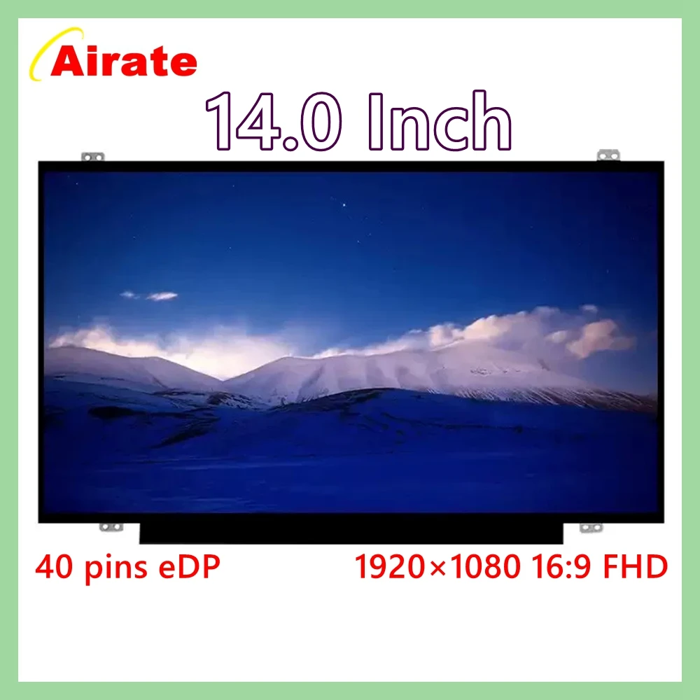 B140HAK01.0 NV140FHM T00 R140NWF5 R1 R6 Touch LCD Screen For Lenovo ThinkPad T470P T470S T470 T480 T480S A485 20L5 20L6 Dispay