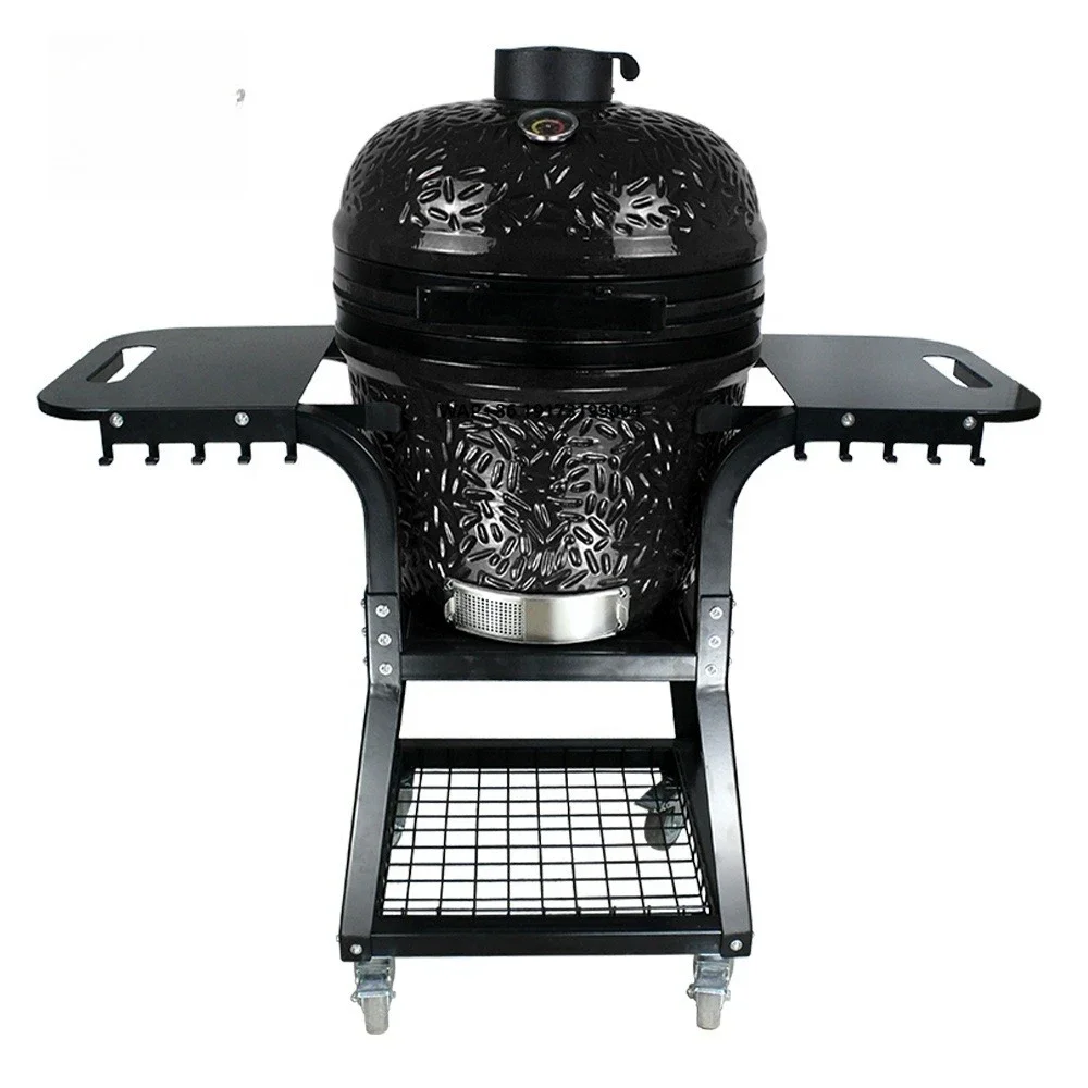 

Стальной гриль-барбекю/камадо на древесном угле, керамический гриль-камадо