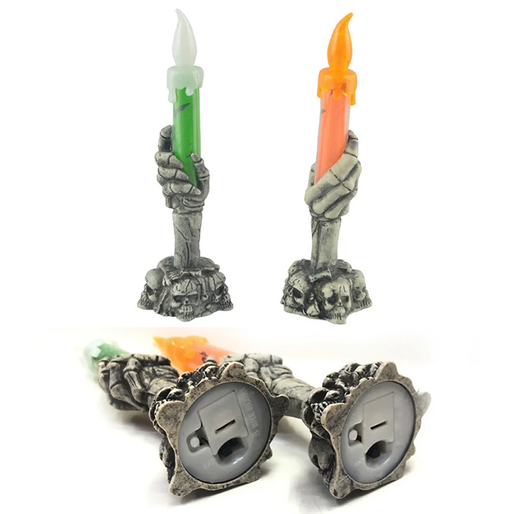 

Halloween Light Decoration Lamp Candlesticks Outdoor LED Electronic Holders