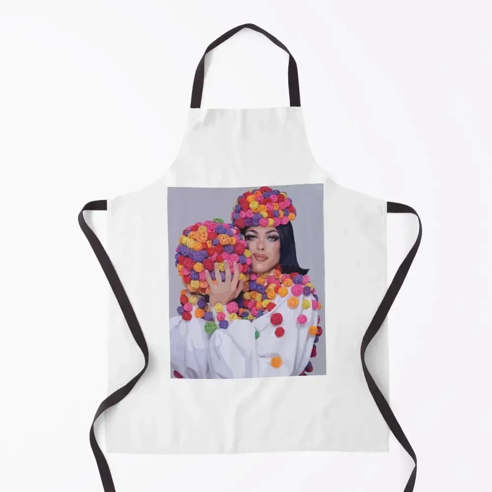 

Gigi Goode Print 1 Apron For Kitchen Kitchen Front Chef Accessory for kitchen useful Apron