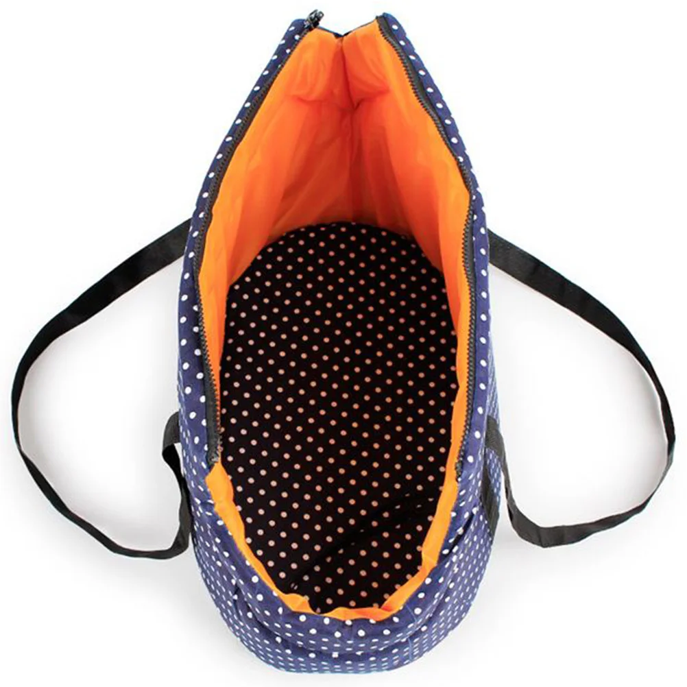 

Pet Outdoor Bag Durable Breathable Oxford Polyester Backpack Easy Fold Shoulder Strap Travel Pouch Portable Anytime Anywhere