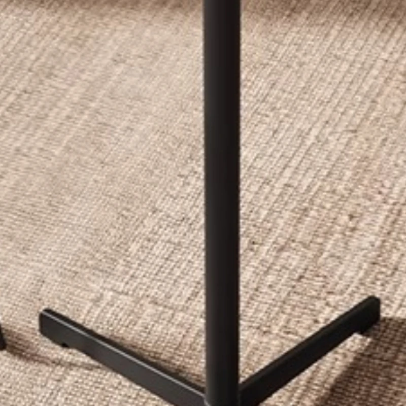 Meja Kafe Konter Bar Tinggi Meja Bundar Sudut Pusat Santai Meja Kafe Kesederhanaan Furnitur Kafe Besi Meja La Basse MHKFZ