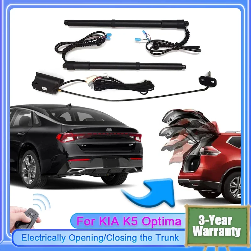 

Для KIA K5 Optima DL3 TF 2019 ~ 2024 Автоматическое открывание задних ворот Автоматический подъем задней двери Автомобильная электрическая система подъема задней двери Комплект