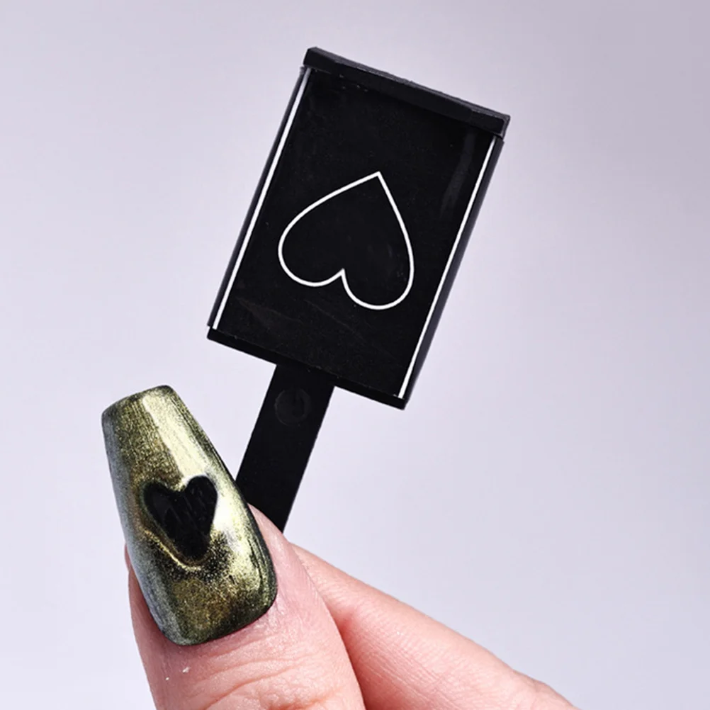 แม่เหล็กทำเล็บลายตาแมว 10 ชิ้น อุปกรณ์ทำเล็บแม่เหล็กสำหรับเจลทาเล็บ อุปกรณ์ทำเล็บแม่เหล็ก แม่เหล็กตาแมว