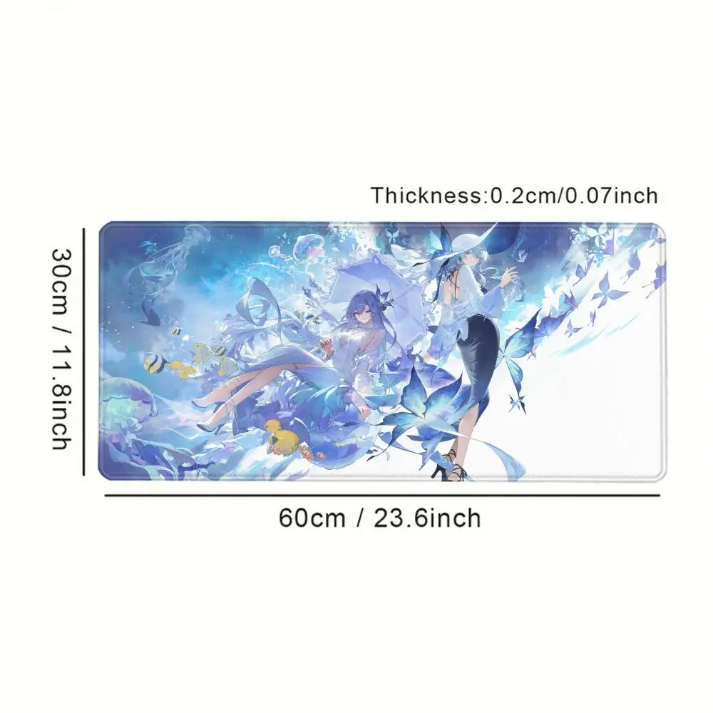 Cantarella Mouse Pad Game Wuthering Waves Mousepad Office Desk Pad Computer Gaming Accessories Stitch