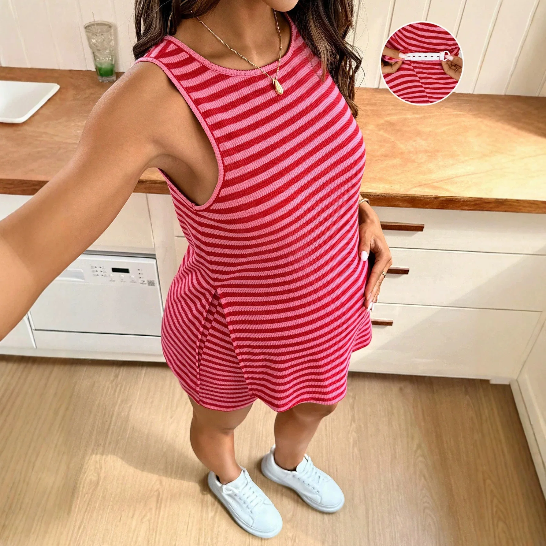 طقم ملابس للحوامل من قطعتين: ت - مراجعة Maternity Wear وسعره