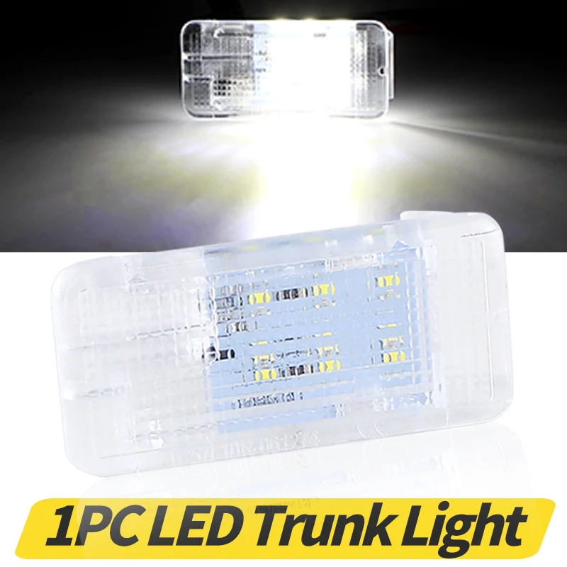 1PC For Renault Dacia Duster I II Sandero Logan Lodgy For Smart C453 W453 Lada Xray For Nissan LED Trunk Luggage Boot Light Lamp