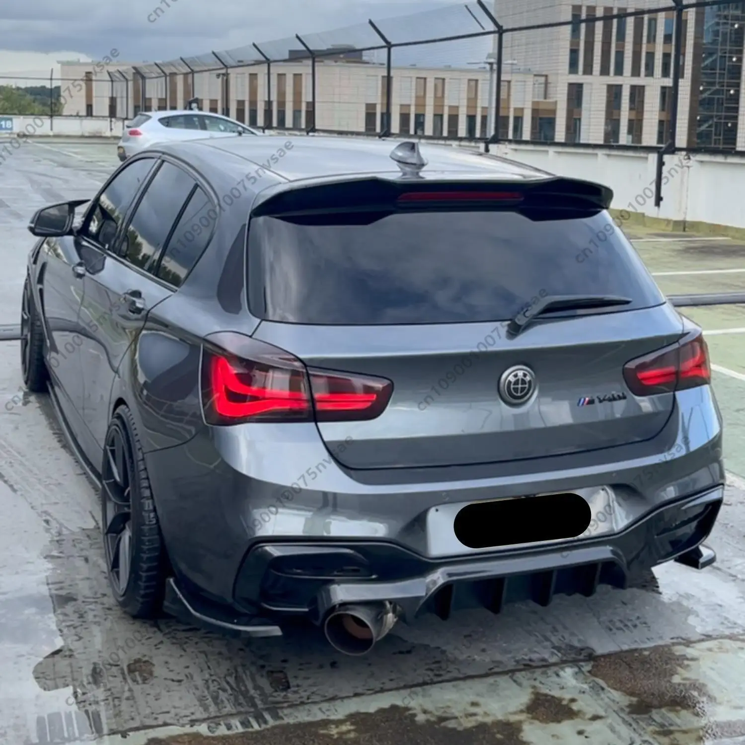 Maxton Style Rear Side Splitter For BMW 1 Series F20 M Sport M140i 2015-2019 Facelift Spoiler Bumper Lip Diffuser Flank Body Kit