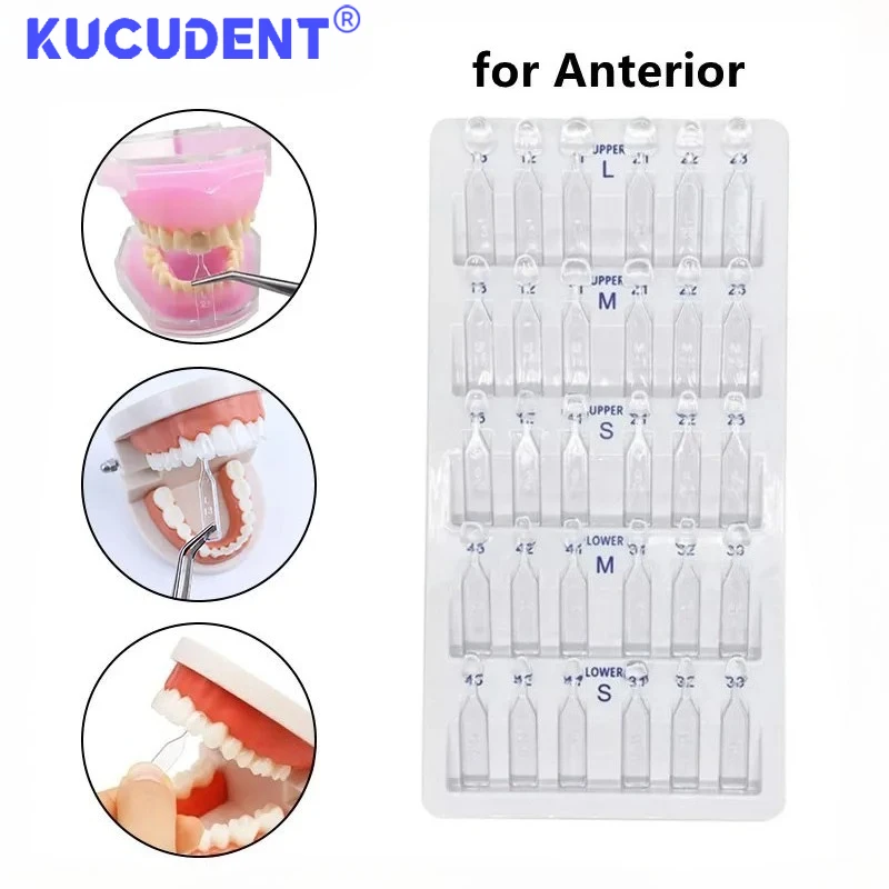 Teeth Whitening Moulds - 30 buah/set Cetakan Veneer Gigi untuk