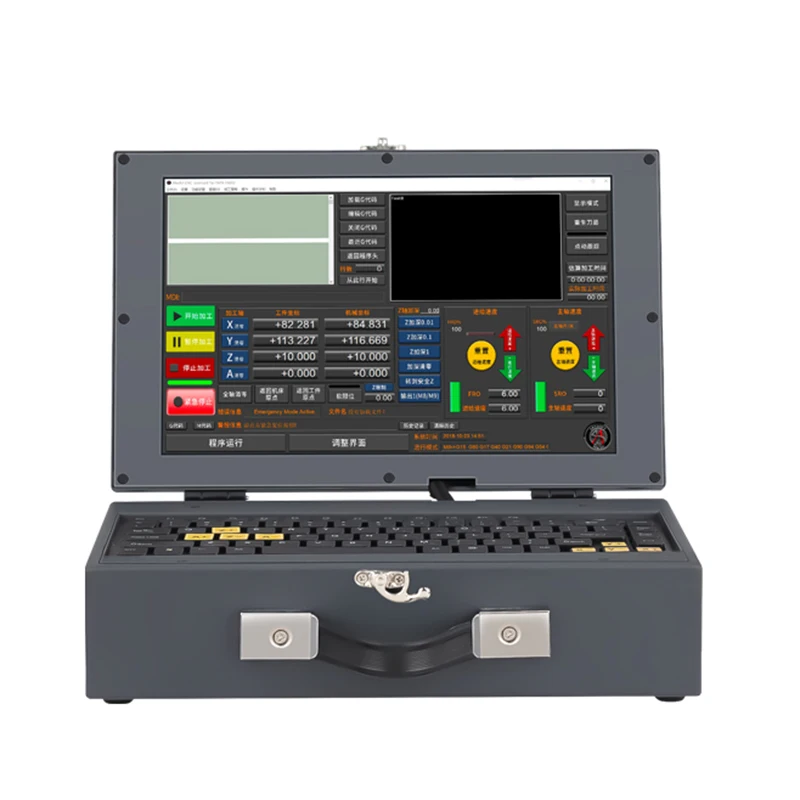 

CNC Mach3 touch screen Industrial Control Computer 14 inch with RS232 serial port Windows XP system for universal CNC router