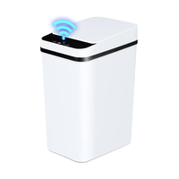 ONEKA Bathroom Trash Can Automatic Touchless Smart Trash Can Motion Sensor Slim Electric Trash Bin For Toliet Office Kitchen