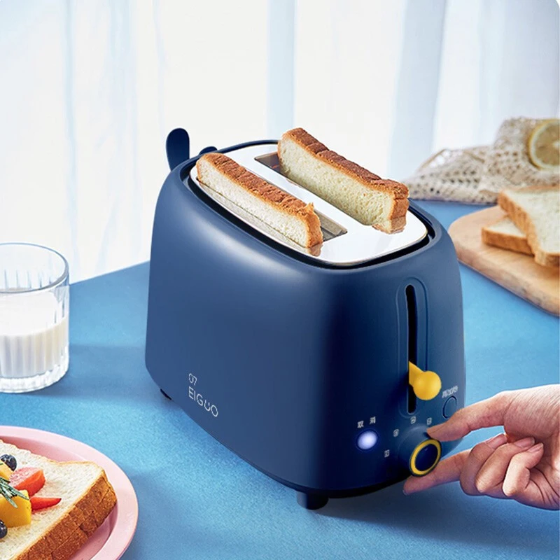 Toaster Household small toaster oven heating breakfast machine Sandwich maker Midea Trickster RP2L18W1A toaster Bread machine