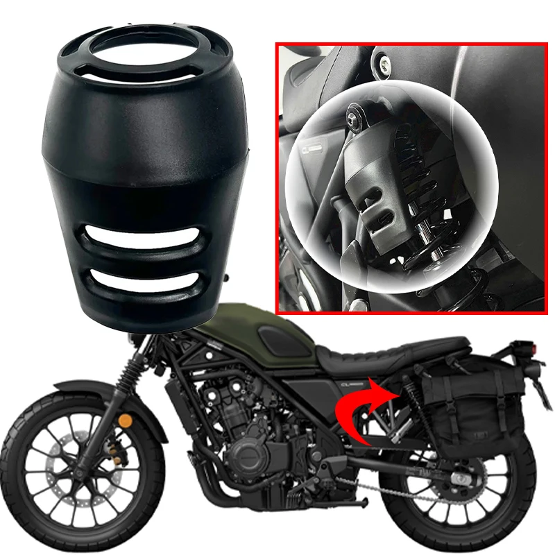 

Motorcycle Accessories Rear Shock Dust Cover For Honda CL250 CL500 CL300 SCL500 2023-2024 Suspension Shock Absorbers Protection