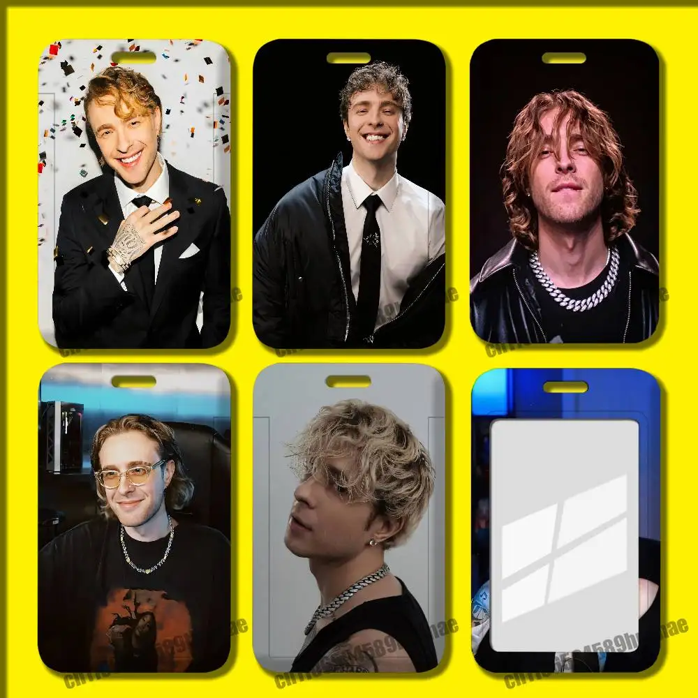 For Egor Kreed Rapper Employee ID Card Holder Office Badge Work Student Bank Credit Hard Holders Case Shell