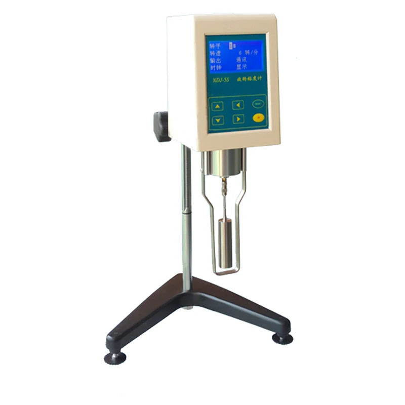 Rotary Digital Viscometer Viscosity Tester NDJ-5S 1-100000 MPa.s Viscosimeter Measure Absolute Viscosity of Newtonian Liquid