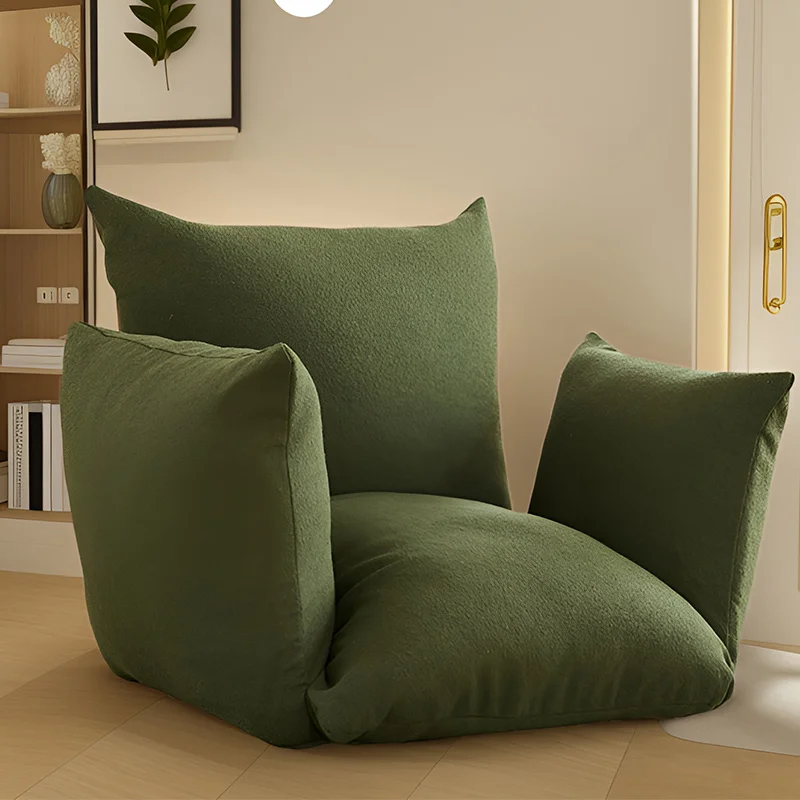 Wabi-Sabi Style Dual Sofa Adjustable Home Couch Wear-Resistant Recliner Lounge Seat Comfortable Lazy