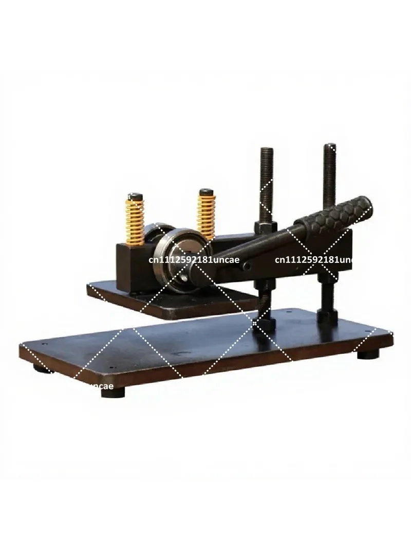Manual Die-Cutting Machine for Leather, Plastic, Rubber, Cloth - Small Stamping Press for Blanking and Crafting