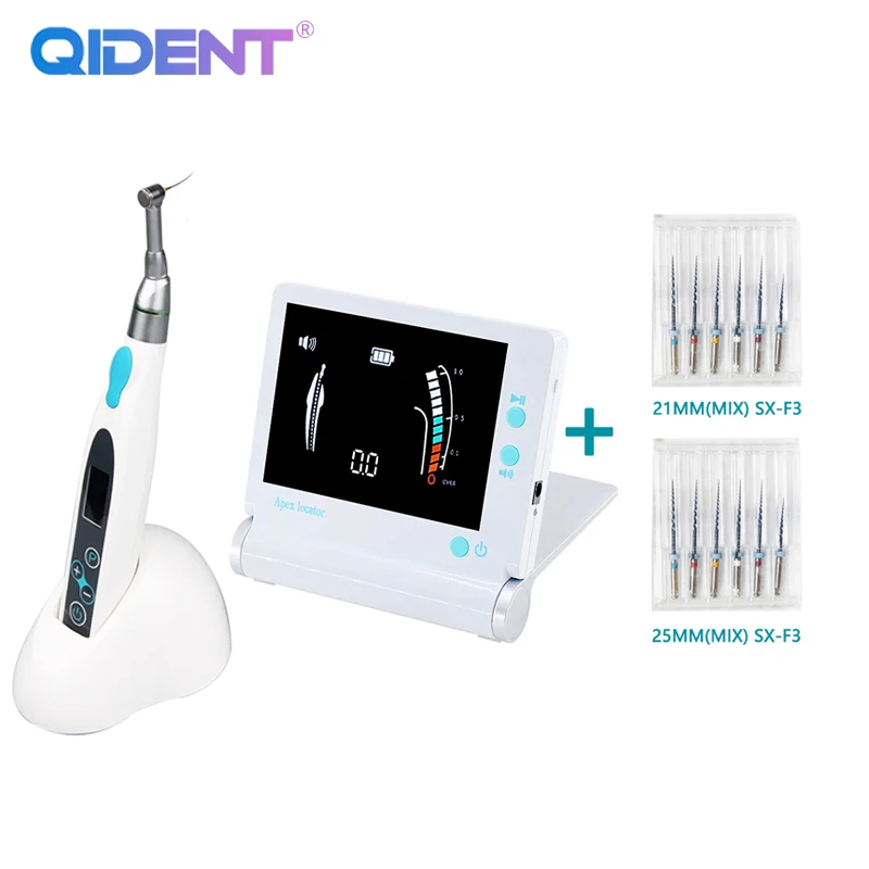 Localisateur d'apex de moteur dentaire, traitement endodontique sans fil, LED, moteur Endo avec contre-angle 16:1, H