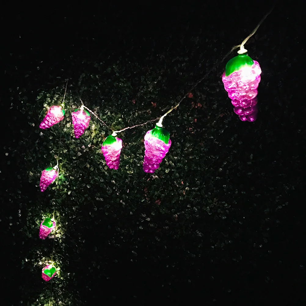 

1.5M 10Leds Led Grapes String Lights Warm White Fairy Light Decoration For Home Garden Party Patio Easter Festival Indoor