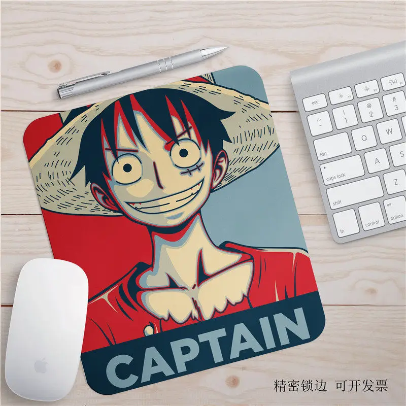 

Новый креативный премиум-коврик для мыши из кожи с персонажами аниме ONE PIECE (Луффи, Зоро, Нами) для студентов, портативный, для мальчиков, для небольшого офиса