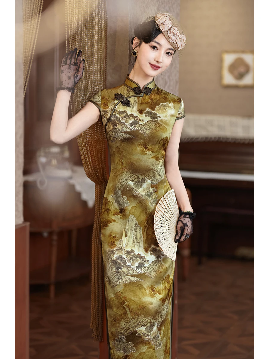 

Элитный летний комплект из шелка для мамы: 95% шелк, 5% спандекс – идеален для сдачи экзаменов в колледж